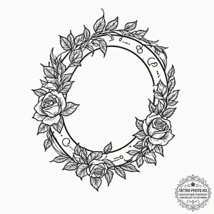 57. tattoo design: a minimalist "mir" rune, d... - эскиз тату (№1751132059_0, 28.06.2025 17:34) — tattoo-photo.ru