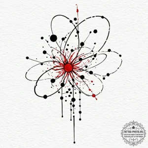Tattoo design a personal constellation on the... - эскиз тату (№1751138257_0, 28.06.2025 19:17) — tattoo-photo.ru