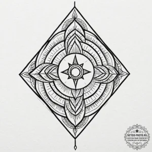 Tattoo sketch a subtle aura connecting two sy... - эскиз тату (№1751141139_0, 28.06.2025 20:05) — tattoo-photo.ru