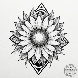 Tattoo design a plant with leaves that are li... - эскиз тату (№1751142494_0, 28.06.2025 20:28) — tattoo-photo.ru