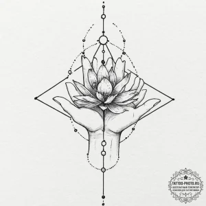 Tattoo design a tiny constellation on the top... - эскиз тату (№1751153564_0, 28.06.2025 23:32) — tattoo-photo.ru