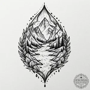 Tattoo sketch a single, heavy teardrop hittin... - эскиз тату (№1751162182_0, 29.06.2025 01:56) — tattoo-photo.ru