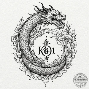 The "one ring" inscription from lord of the r... - эскиз тату (№1751167879_0, 29.06.2025 03:31) — tattoo-photo.ru