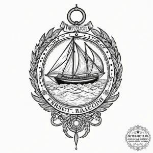 Tattoo sketch a "first blood" message in a gr... - эскиз тату (№1751169940_0, 29.06.2025 04:05) — tattoo-photo.ru