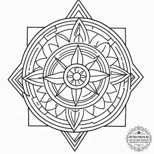 Tattoo design a road sign with a significant... - эскиз тату (№1751171235_0, 29.06.2025 04:27) — tattoo-photo.ru