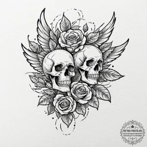 Tattoo design a book whose pages turn into bi... - эскиз тату (№1751171688_0, 29.06.2025 04:34) — tattoo-photo.ru