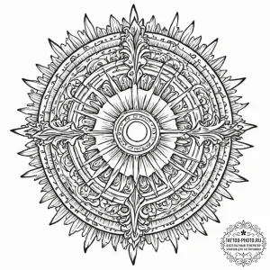 Tattoo sketch a single, huge, and beautifully... - эскиз тату (№1751175622_0, 29.06.2025 05:40) — tattoo-photo.ru