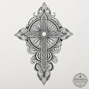 Tattoo design an ancient greek 'meander' patt... - эскиз тату (№1751179140_0, 29.06.2025 06:39) — tattoo-photo.ru