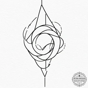 Tattoo sketch a simple "connection" symbol: t... - эскиз тату (№1751183999_0, 29.06.2025 07:59) — tattoo-photo.ru