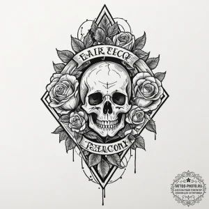 гай ричи (guy ritchie universe), artistic tat... - эскиз тату (№1751185696_0, 29.06.2025 08:28) — tattoo-photo.ru