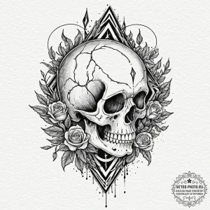 81. tattoo sketch: the rune "krada," appearin... - эскиз тату (№1751185927_0, 29.06.2025 08:32) — tattoo-photo.ru