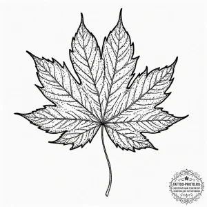 The intricate, vein-like patterns of a dried... - эскиз тату (№1751190420_0, 29.06.2025 09:47) — tattoo-photo.ru