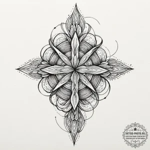 Tattoo design an abstract representation of "... - эскиз тату (№1751191708_0, 29.06.2025 10:08) — tattoo-photo.ru