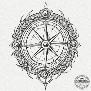 Tattoo design a realistic depiction of an anc... - эскиз тату (№1751192658_0, 29.06.2025 10:24) — tattoo-photo.ru