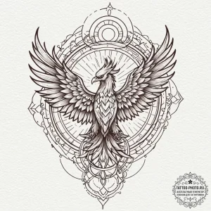 Tattoo design a solar flare erupting from the... - эскиз тату (№1751197974_0, 29.06.2025 11:52) — tattoo-photo.ru