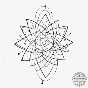 Tattoo design a star chart, but it's tattooed... - эскиз тату (№1751216625_0, 29.06.2025 17:03) — tattoo-photo.ru