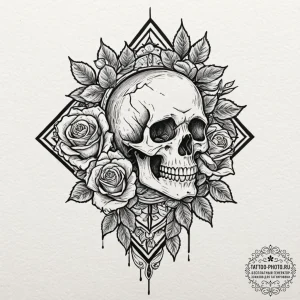 Tattoo sketch a sunrise and sunset over a sha... - эскиз тату (№1751217413_0, 29.06.2025 17:16) — tattoo-photo.ru