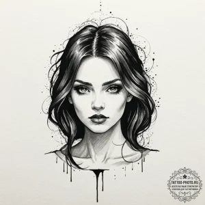 готика и психологические триллеры, artistic t... - эскиз тату (№1751221299_0, 29.06.2025 18:21) — tattoo-photo.ru