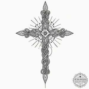 Tattoo sketch a quote about resilience and ov... - эскиз тату (№1751221413_0, 29.06.2025 18:23) — tattoo-photo.ru