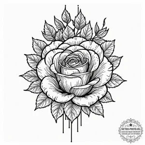Tattoo sketch a single, powerful push-up silh... - эскиз тату (№1751224104_0, 29.06.2025 19:08) — tattoo-photo.ru