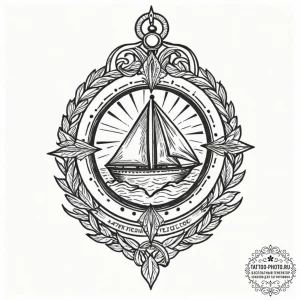 Tattoo sketch an abstract representation of a... - эскиз тату (№1751231069_0, 29.06.2025 21:04) — tattoo-photo.ru