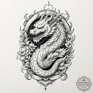 Tattoo sketch a detailed portrait of an old,... - эскиз тату (№1751232753_0, 29.06.2025 21:32) — tattoo-photo.ru