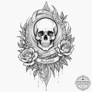 Tattoo sketch a single, powerful wave, frozen... - эскиз тату (№1751340717_0, 01.07.2025 03:31) — tattoo-photo.ru