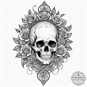 A straight razor (is there, but can be ornate... - эскиз тату (№1751341450_0, 01.07.2025 03:44) — tattoo-photo.ru