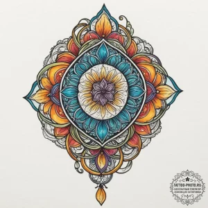 Tattoo design a shimmering, iridescent effect... - эскиз тату (№1751353295_0, 01.07.2025 07:01) — tattoo-photo.ru