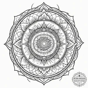 Tattoo design a weight being lifted, showing... - эскиз тату (№1751353533_0, 01.07.2025 07:05) — tattoo-photo.ru