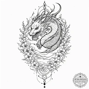 Tattoo design a constellation that forms the... - эскиз тату (№1751354346_0, 01.07.2025 07:19) — tattoo-photo.ru