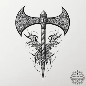 Tattoo sketch: geometric representation of pe... - эскиз тату (№1751360542_0, 01.07.2025 09:02) — tattoo-photo.ru