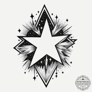 Tattoo design the shadow of a person, but the... - эскиз тату (№1751360769_0, 01.07.2025 09:06) — tattoo-photo.ru