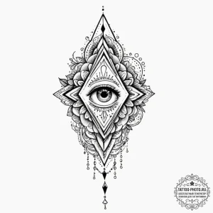 A safety pin, tattoo flash sheet design, vibr... - эскиз тату (№1751367862_0, 01.07.2025 11:04) — tattoo-photo.ru