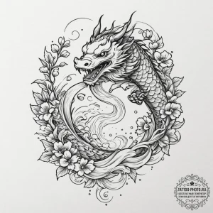 A close-up of a bartender pouring a craft coc... - эскиз тату (№1751369043_0, 01.07.2025 11:24) — tattoo-photo.ru