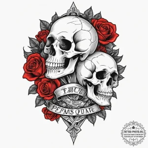 группа 6: neo-traditionalism with a modern tw... - эскиз тату (№1751492445_0, 02.07.2025 21:40) — tattoo-photo.ru