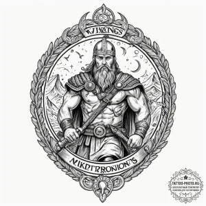 Category 4: vikings, warriors & daily life (a... - эскиз тату (№1751553594_0, 03.07.2025 14:39) — tattoo-photo.ru