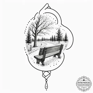 Tattoo design, handpoke style, a tiny drawing... - эскиз тату (№1751555306_0, 03.07.2025 15:08) — tattoo-photo.ru