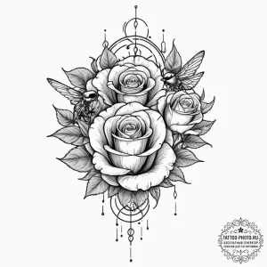 Tattoo design, a human fingerprint, the lines... - эскиз тату (№1751562738_0, 03.07.2025 17:12) — tattoo-photo.ru
