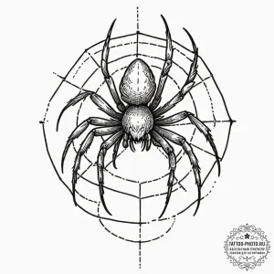 Tattoo design, handpoke style, a silly lookin... - эскиз тату (№1751567513_0, 03.07.2025 18:31) — tattoo-photo.ru
