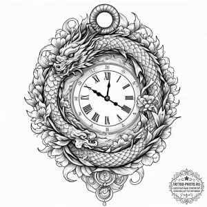 Tattoo sketch of norse tree roots piercing a... - эскиз тату (№1751568979_0, 03.07.2025 18:56) — tattoo-photo.ru
