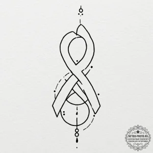 Tattoo design, handpoke style, a plus and a m... - эскиз тату (№1751575960_0, 03.07.2025 20:52) — tattoo-photo.ru