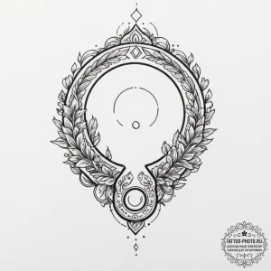 Tattoo design, handpoke style, a shared secre... - эскиз тату (№1751579907_0, 03.07.2025 21:58) — tattoo-photo.ru