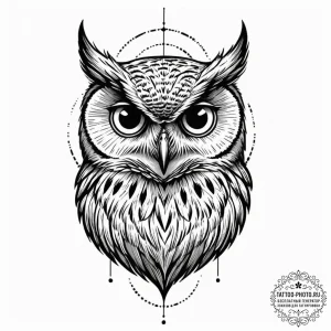 Tattoo design, a pair of night vision goggles... - эскиз тату (№1751586427_0, 03.07.2025 23:47) — tattoo-photo.ru