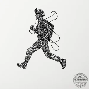 Tattoo design, a heartbeat (ecg line) that mo... - эскиз тату (№1751587108_0, 03.07.2025 23:58) — tattoo-photo.ru