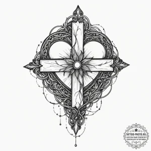 Tattoo design, handpoke style, the brackets "... - эскиз тату (№1751591092_0, 04.07.2025 01:04) — tattoo-photo.ru
