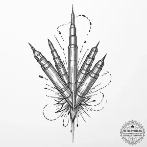 Tattoo design, a line of abstract, minimalist... - эскиз тату (№1751594274_0, 04.07.2025 01:57) — tattoo-photo.ru