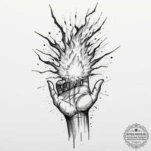 Tattoo sleeve design, skill tree, the arm is... - эскиз тату (№1751605318_0, 04.07.2025 05:01) — tattoo-photo.ru