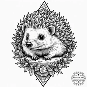 Tattoo design, an anti-tank hedgehog obstacle... - эскиз тату (№1751610904_0, 04.07.2025 06:35) — tattoo-photo.ru