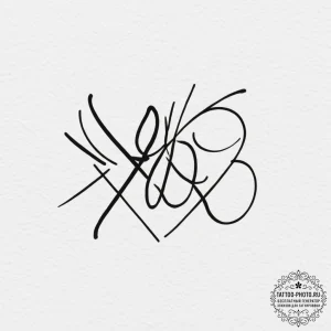 Tattoo design, handpoke style, a "xoxo" in a... - эскиз тату (№1751611767_0, 04.07.2025 06:49) — tattoo-photo.ru